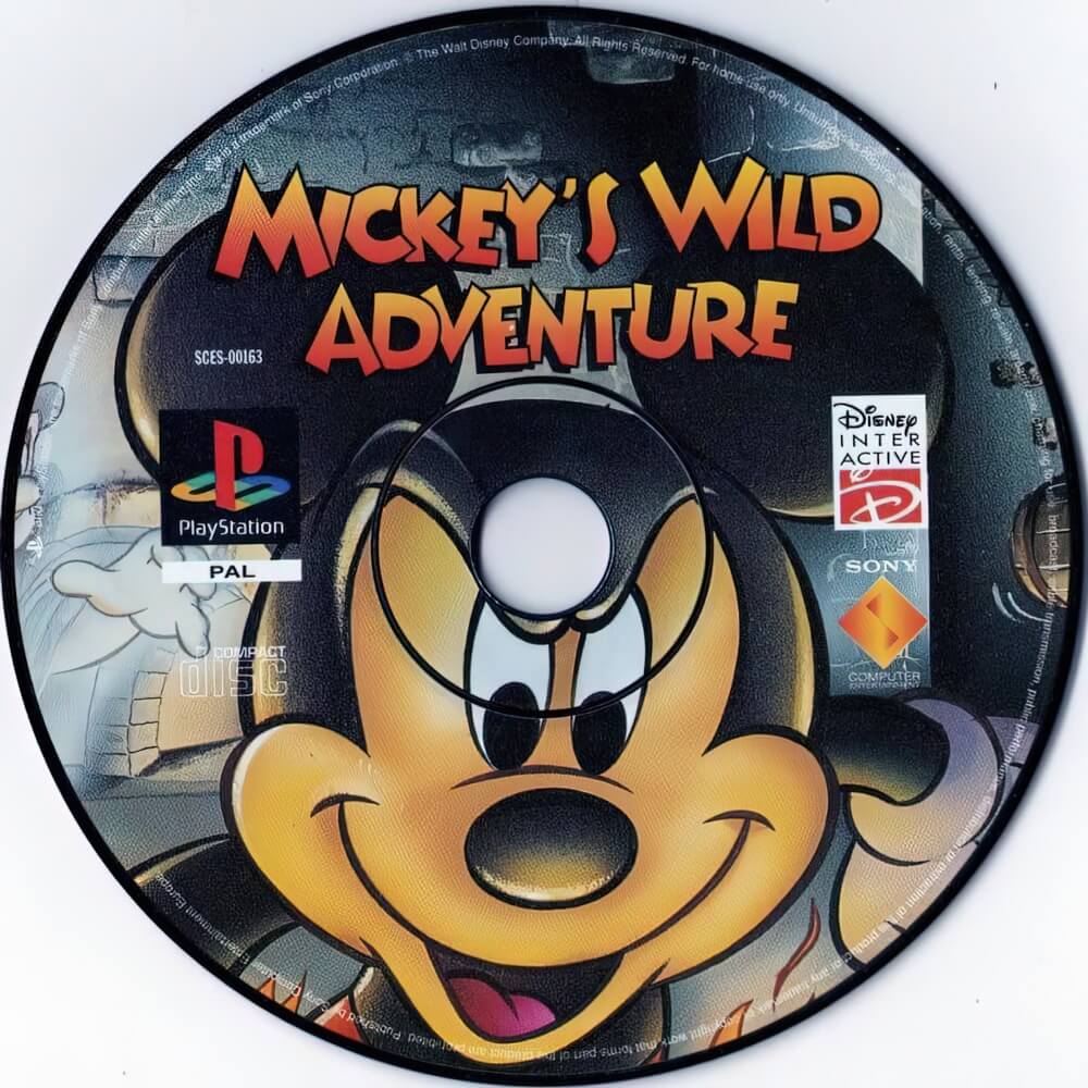 Лицензионный диск Mickey's Wild Adventure для PlayStation